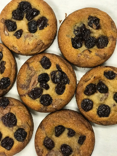 Double choco cherry cookie