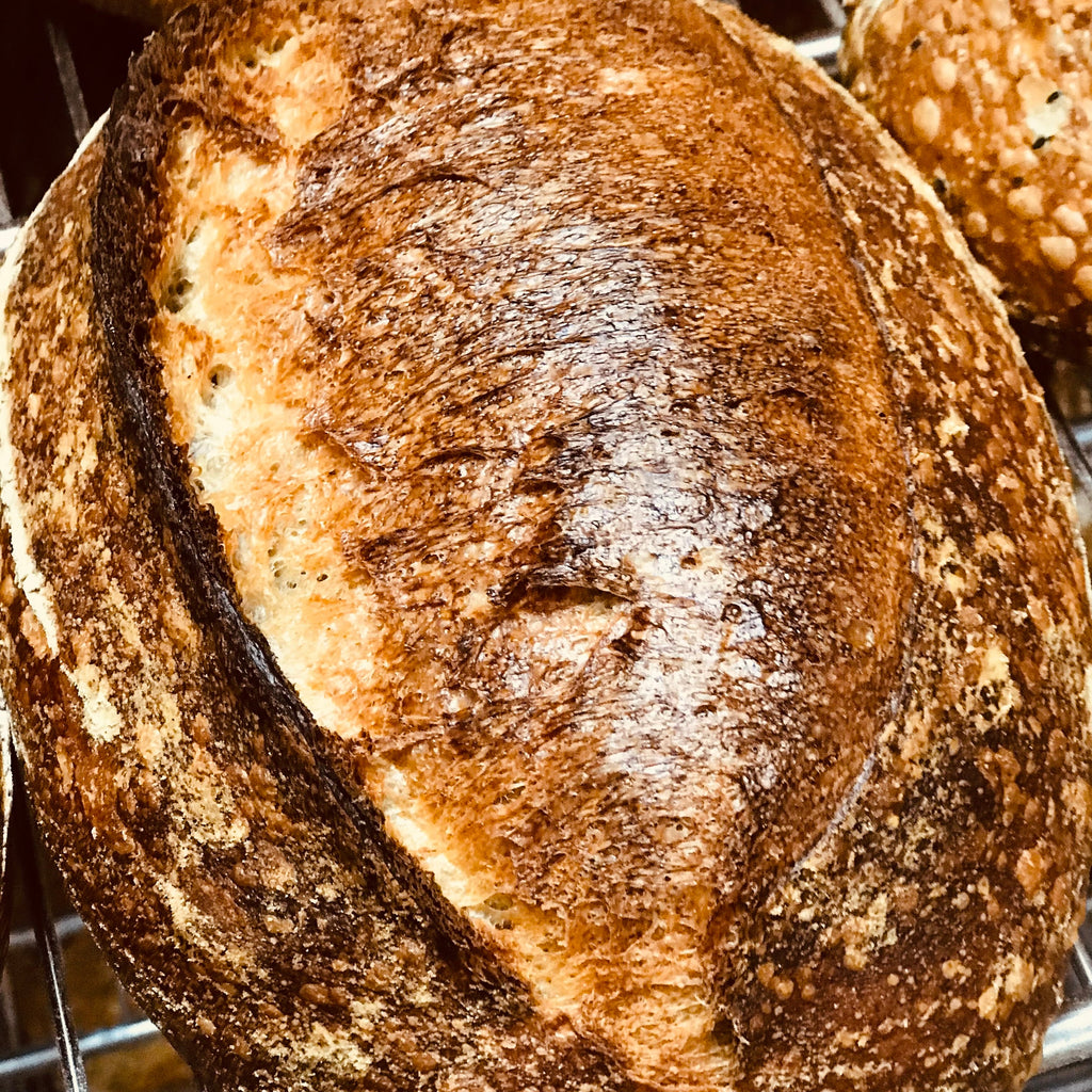 Seeded country loaves