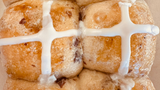 Hot Cross buns orange raisins
