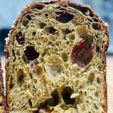 Triple chocolate raspberry Panettone