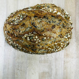 Seeded country loaves