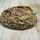 Seeded country loaves